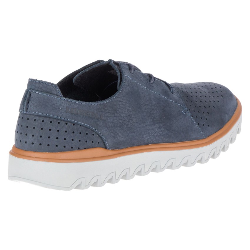 Basket Merrell Downtown Lace Bleu Marine Homme | C.H.DIYX